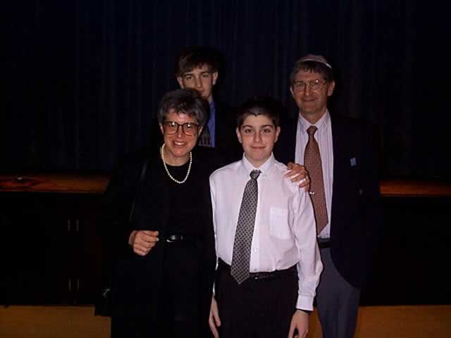 Honoree Fran Stier and her family